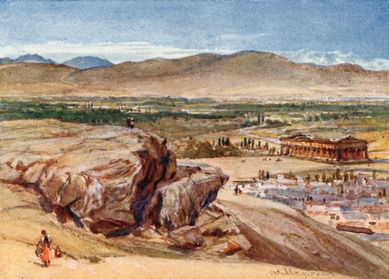 The Areopagus and the Theseum by John Fulleylove