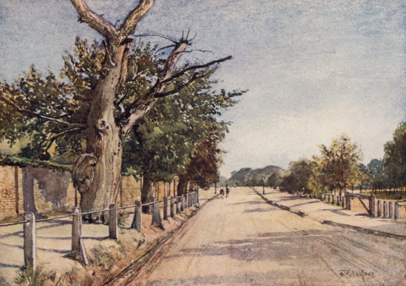 The Spaniards Road, Hampstead by John Fulleylove