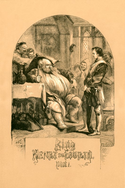 King Henry IV Part I by John Gilbert