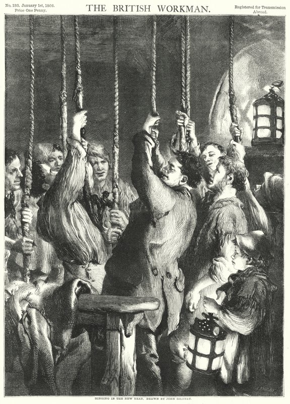 Ringing in the New Year by John Gilbert