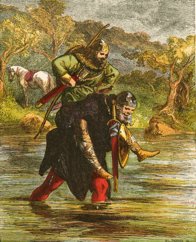 Robin Hood and the Curtall Friar by John Gilbert