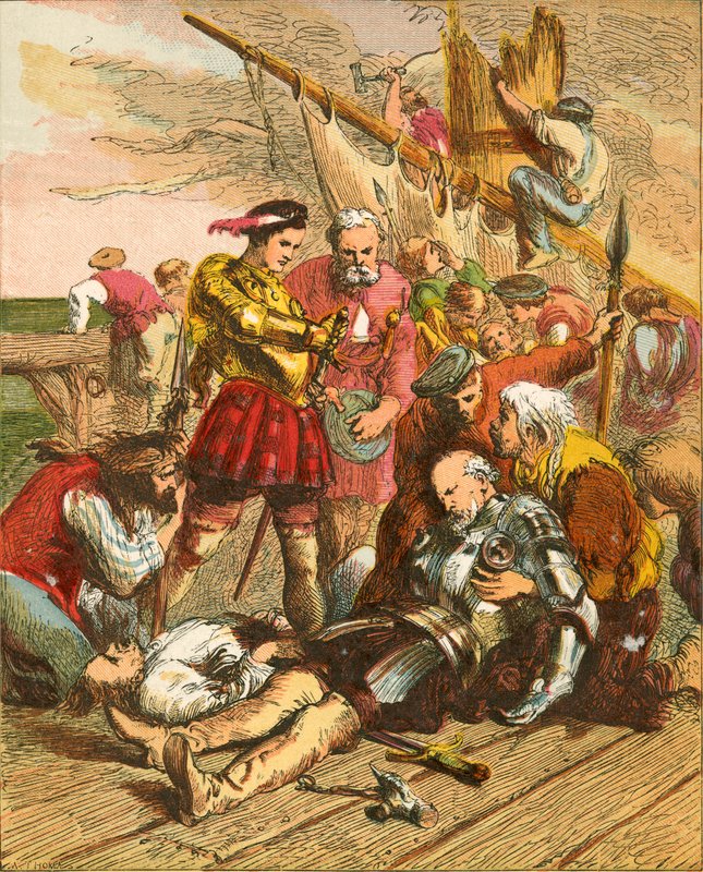 Sir Andrew Barton by John Gilbert