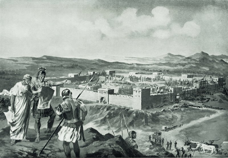 A Latin Colony by John Harris Valda