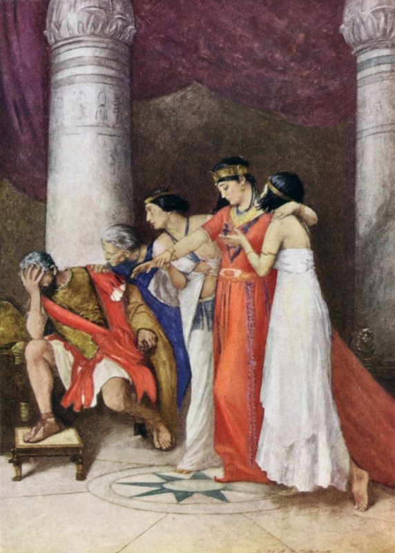 Antony and Cleopatra by John Henry Frederick after Bacon
