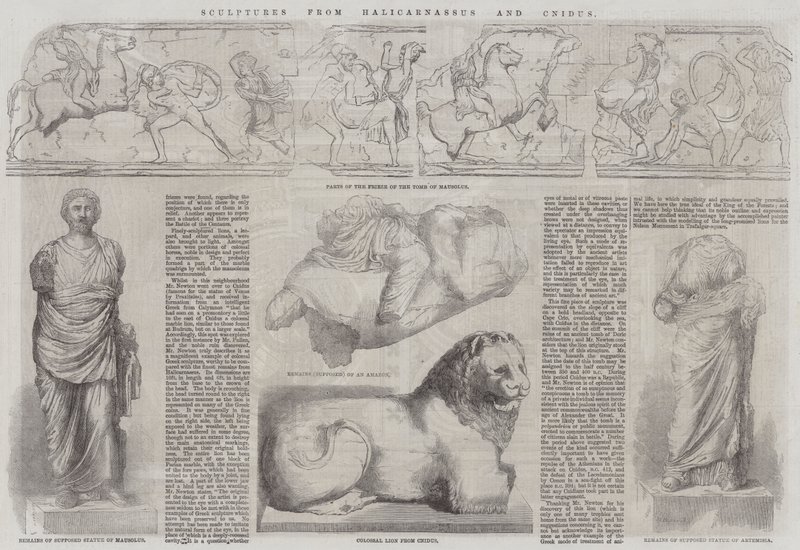 Sculptures from Halicarnassus and Cnidus by John Jessop Hardwick