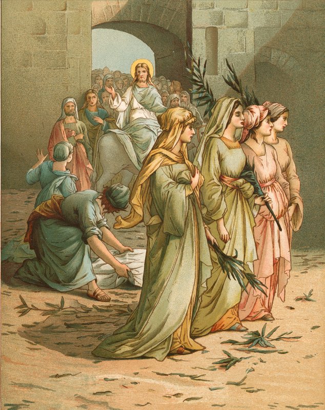 Christ Arriving in Jerusalem by John Lawson
