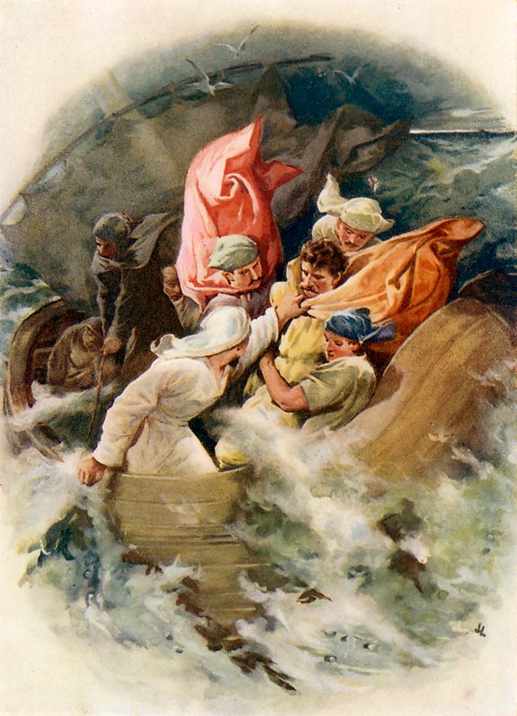 Jonah is Cast into the Sea by John Lawson