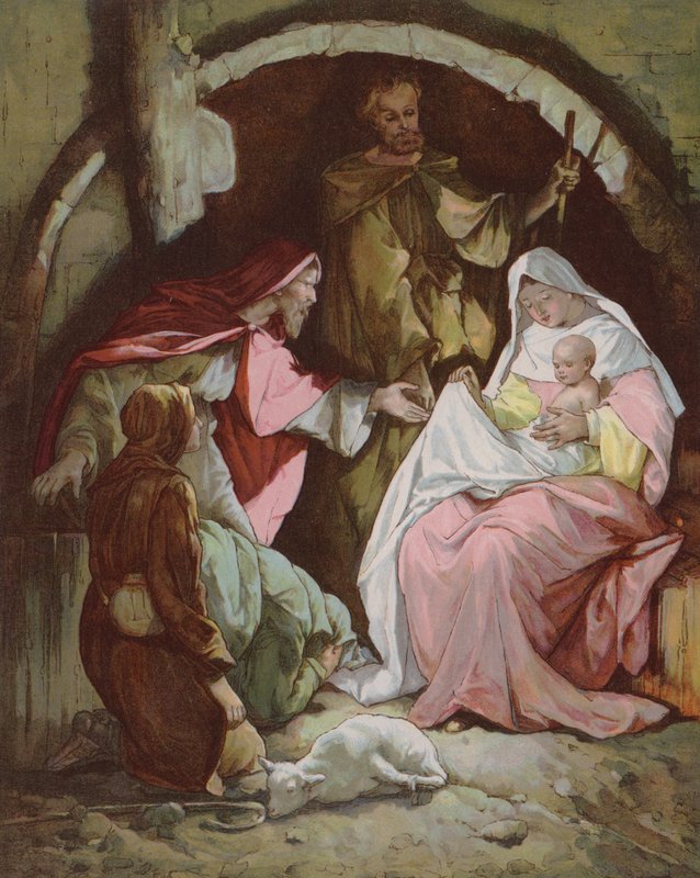 The Wise Men finding the Infant Jesus by John Lawson
