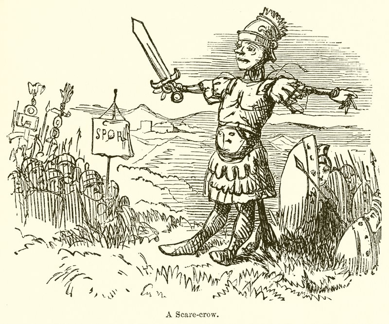 A Scare-Crow by John Leech