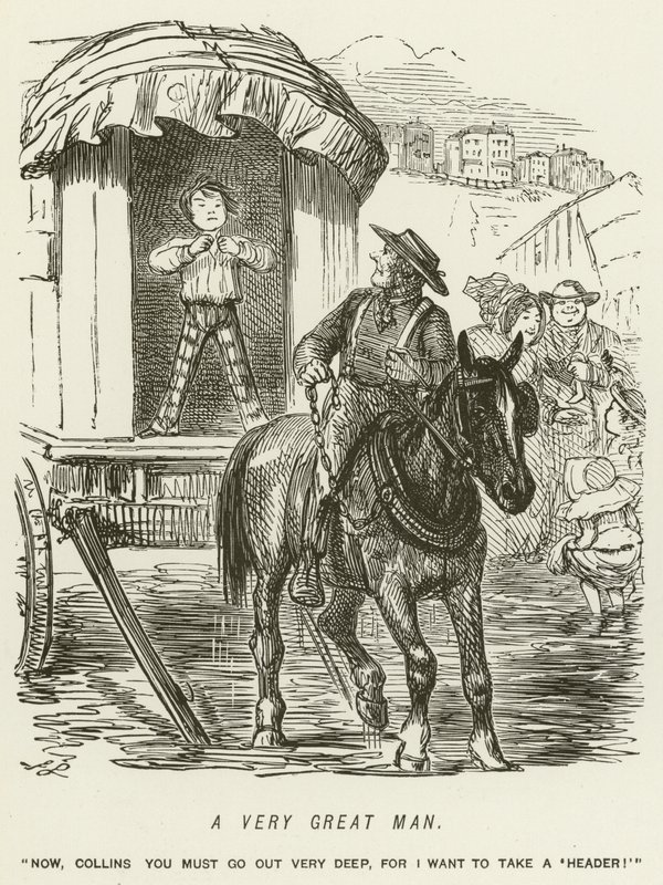 A Very Great Man by John Leech