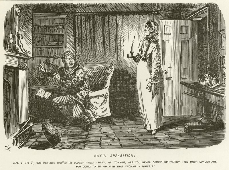 Awful Apparition! by John Leech
