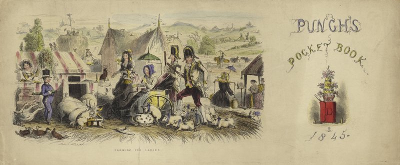 Farming for Ladies by John Leech