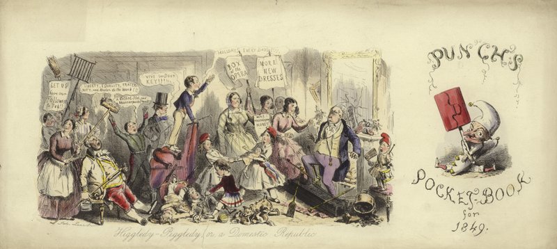 Higgledy-Piggledy or a Domestic Republic by John Leech