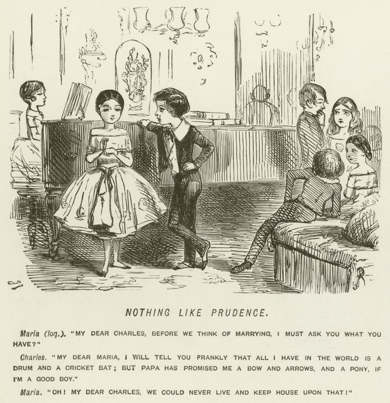 Nothing Like Prudence by John Leech