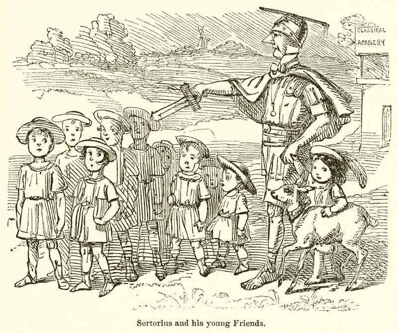 Sertorius and His Young Friends by John Leech