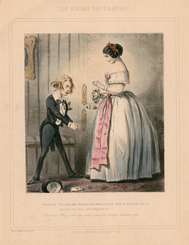 The Rising Generation by John Leech