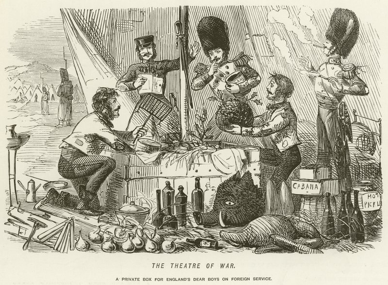 The Theatre of War by John Leech