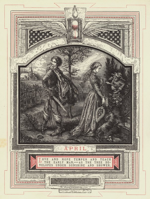 April by John Leighton
