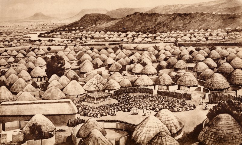 Mochudi, Bechuanaland by John Macfarlane
