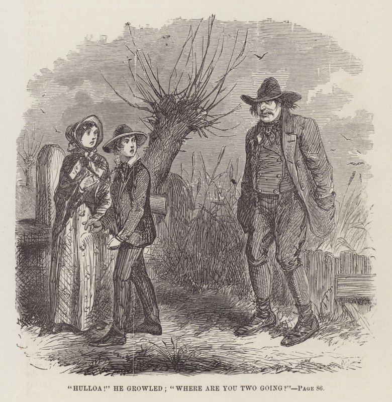 Illustration for Great Expectations by John McLenan