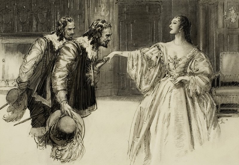 Courtiers by John Millar Watt