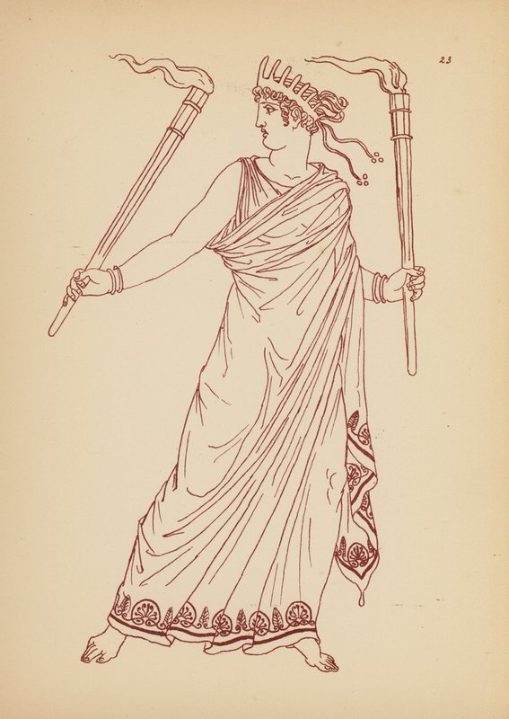 Ancient Greek Female Costume by John Moyr Smith