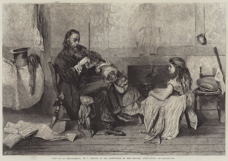 Out of an Engagement by John Pettie
