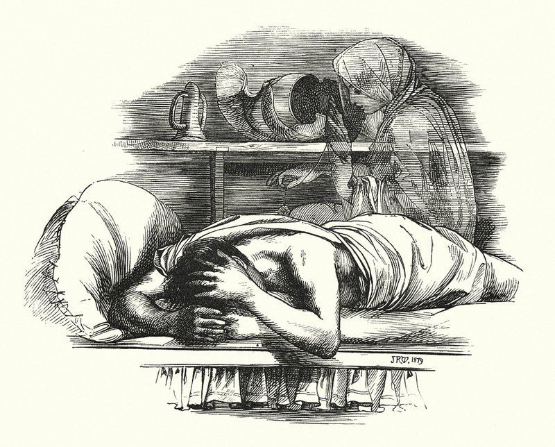 The Ghost of Lucretia by John Reinhard Weguelin