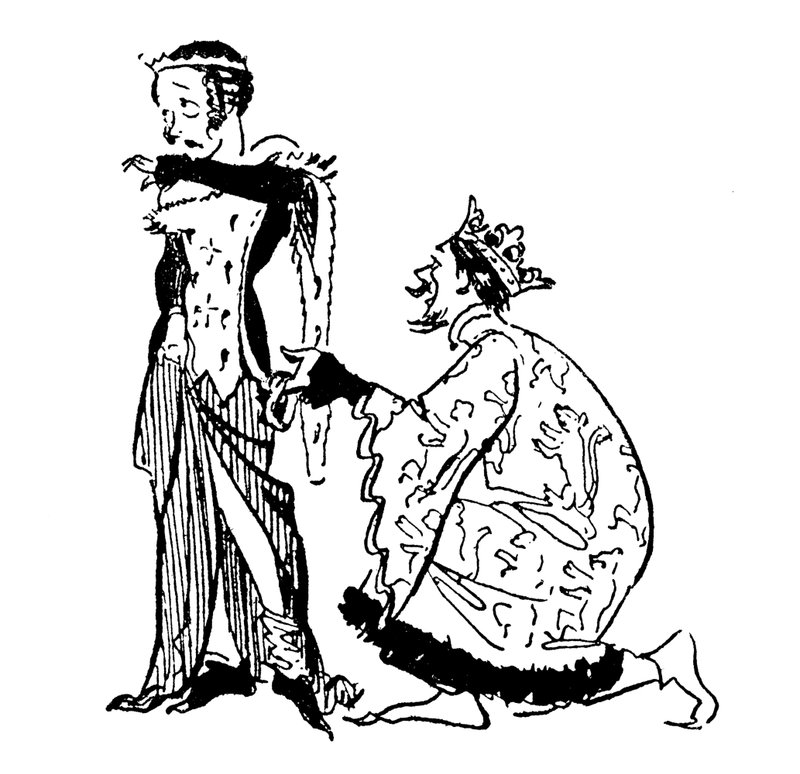 King Edward III and the Garter by John Reynolds