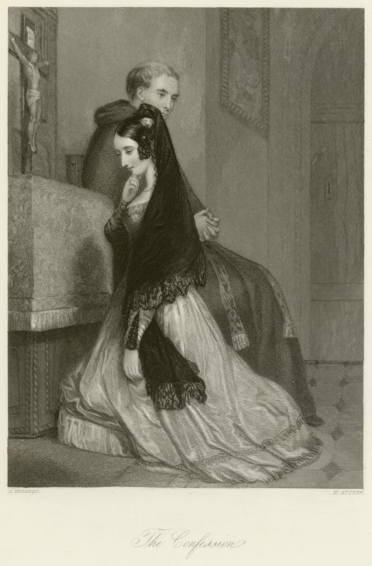 The Confession by John Rogers Herbert
