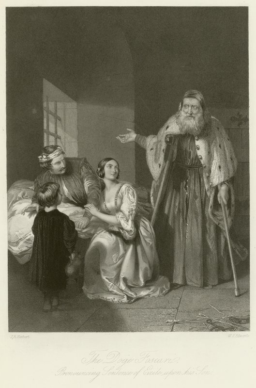 The Two Foscari by John Rogers Herbert