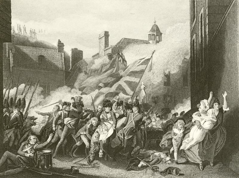 The Death of Major Pierson by John Singleton Copley