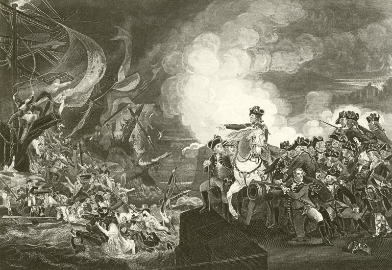 The Siege of Gibraltar by John Singleton Copley