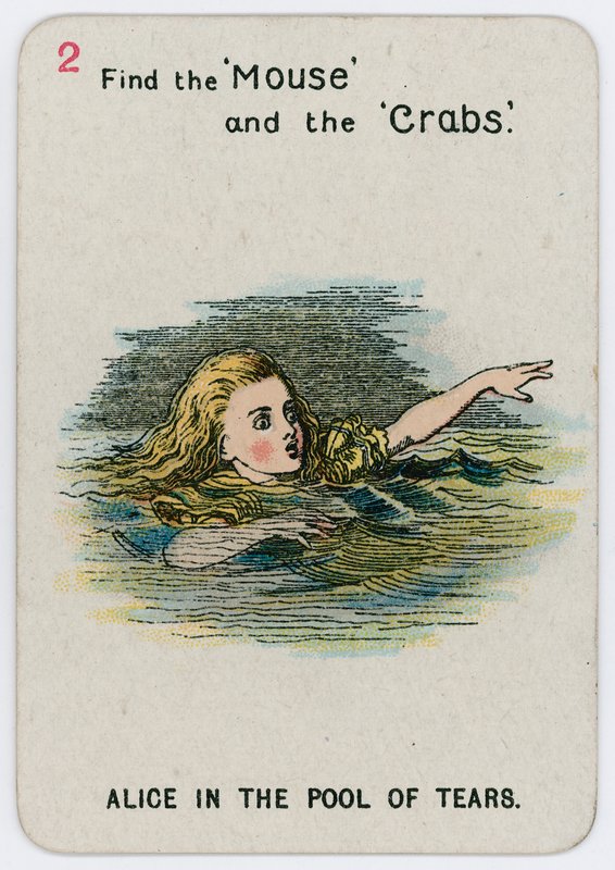 Alice in the Pool of Tears by John Tenniel