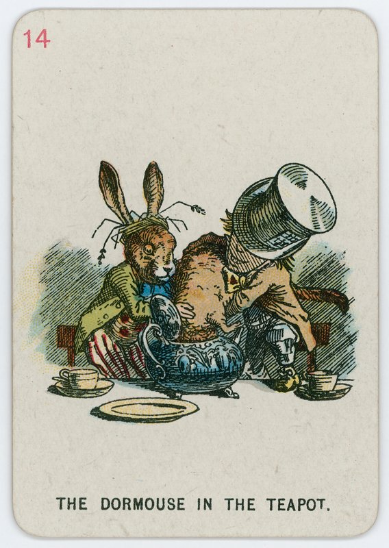 The Dormouse in the Teapot by John Tenniel