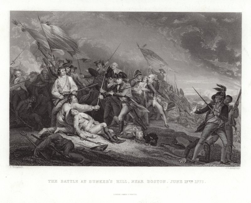 Battle of Bunker Hill by John Trumbull