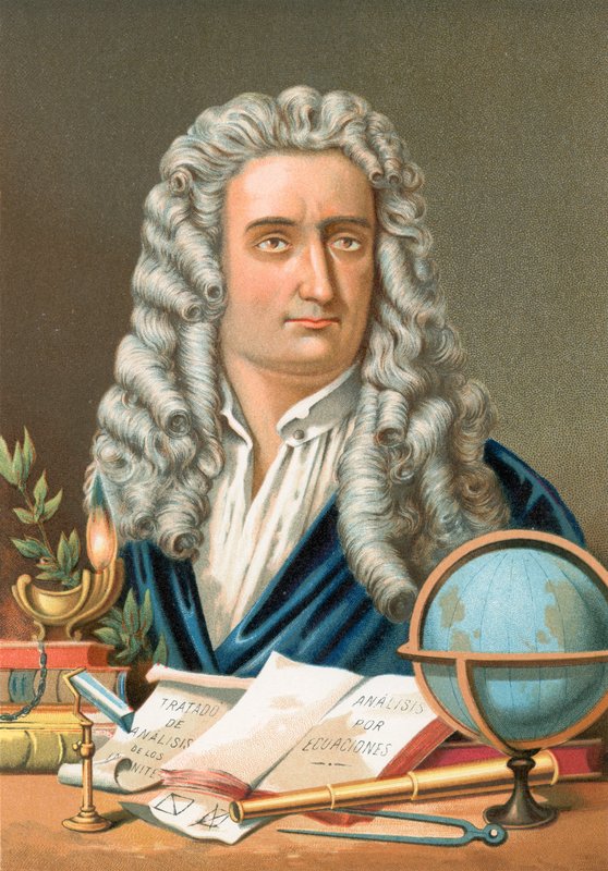 Isaac Newton by Jose Armet Portanell