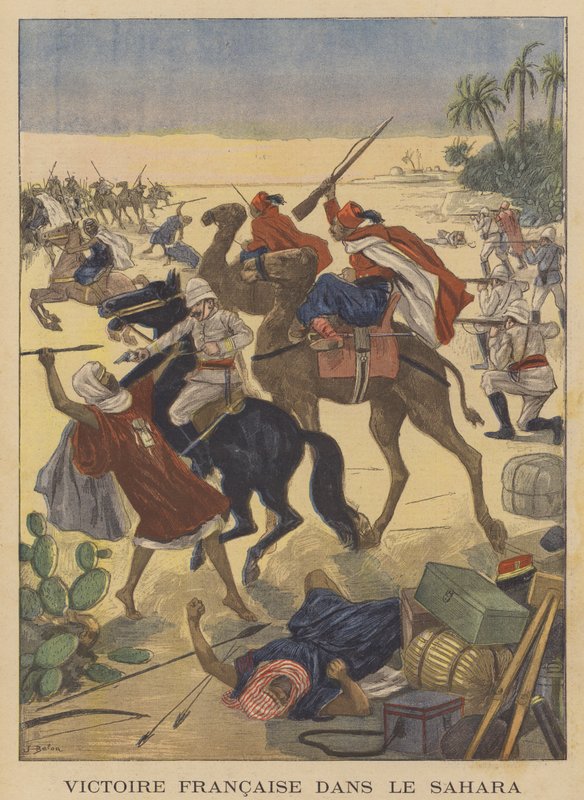 A French Victory in the Sahara by Jose Belon