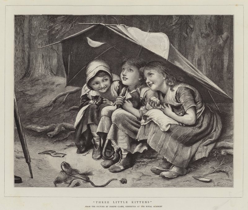 Three Little Kittens by Joseph Clark