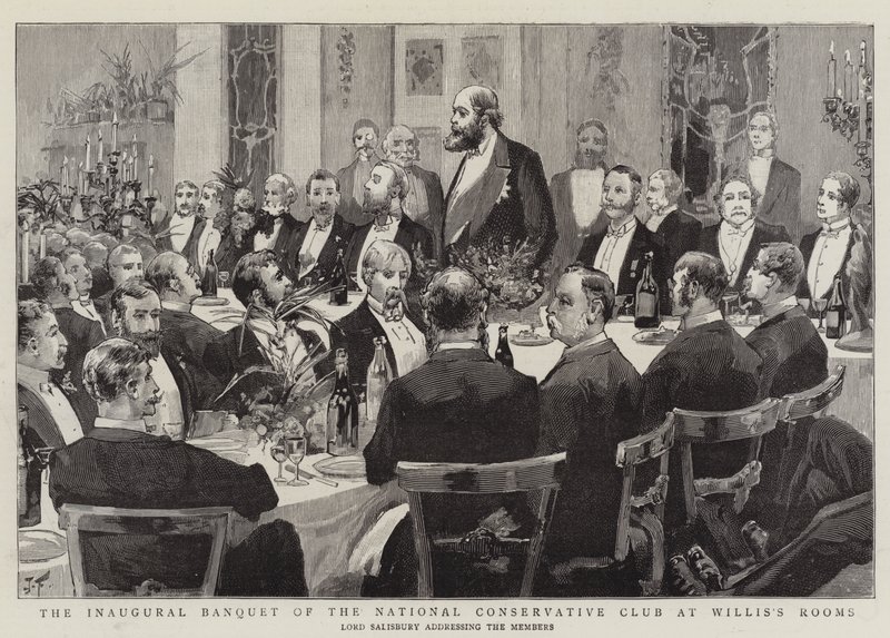 The Inaugural Banquet of the National Conservative Club at Willis