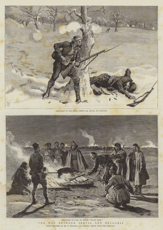 The War between Servia and Bulgaria by Joseph Finnemore