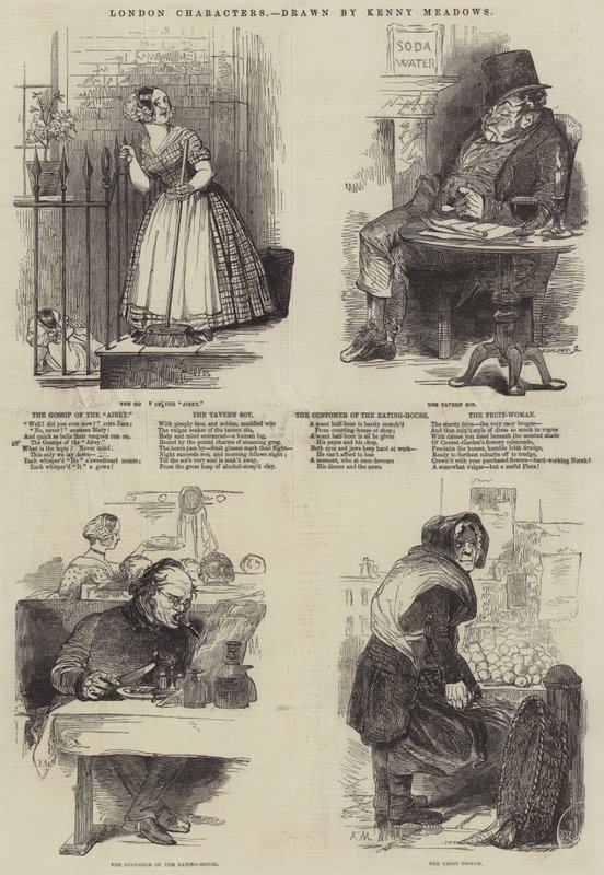 London Characters by Joseph Kenny Meadows