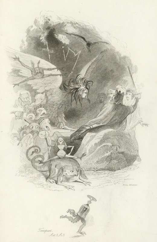 The Tempest by Joseph Kenny Meadows