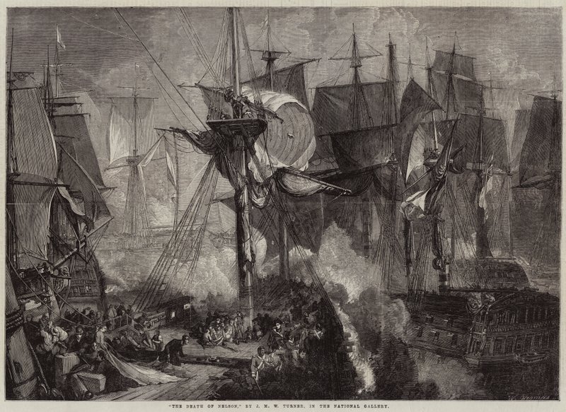 The Death of Nelson by Joseph Mallord William Turner