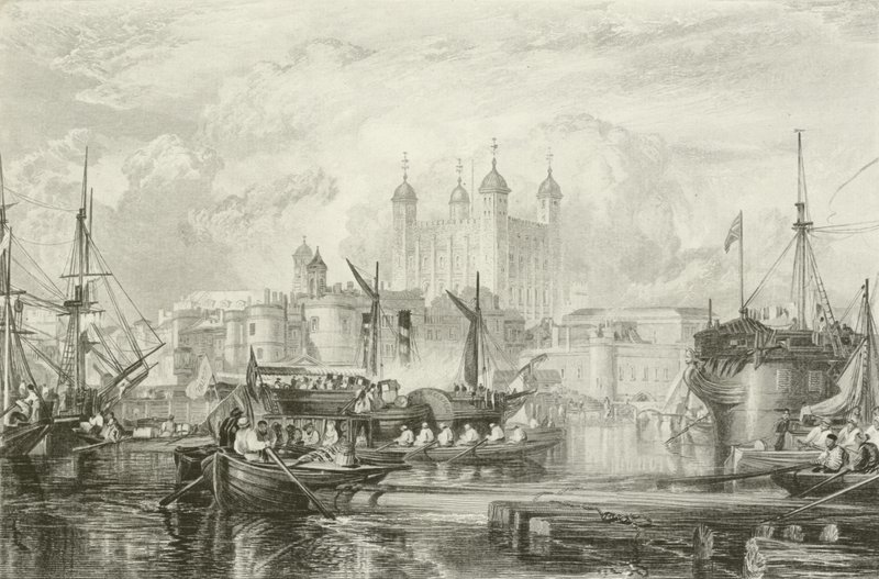 The Tower of London by Joseph Mallord William Turner