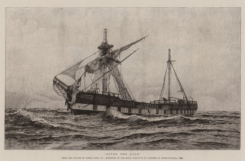 After the Gale by Joseph Nash