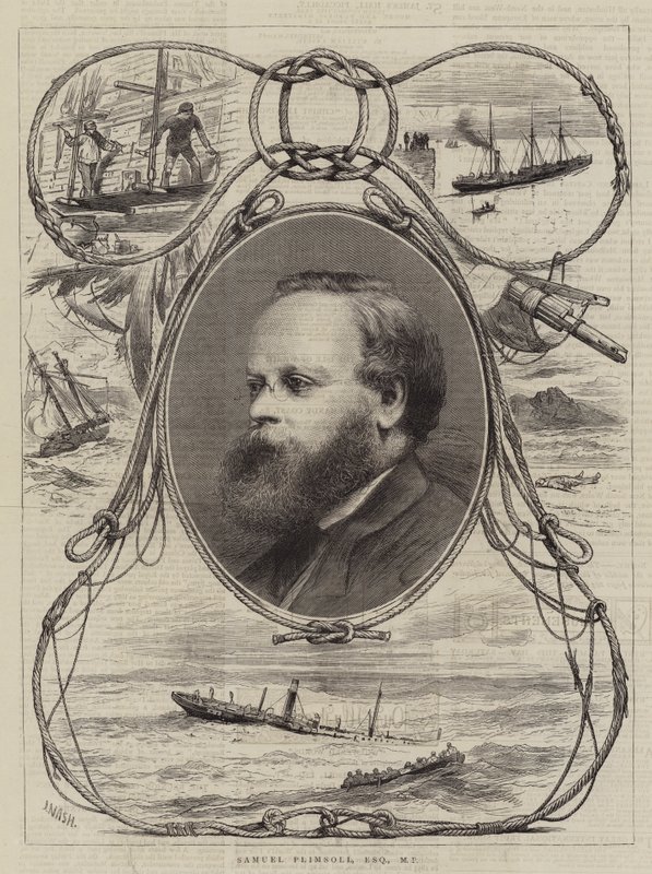 Samuel Plimsoll, Esquire, MP by Joseph Nash