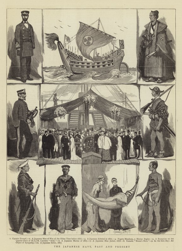 The Japanese Navy, Past and Present by Joseph Nash