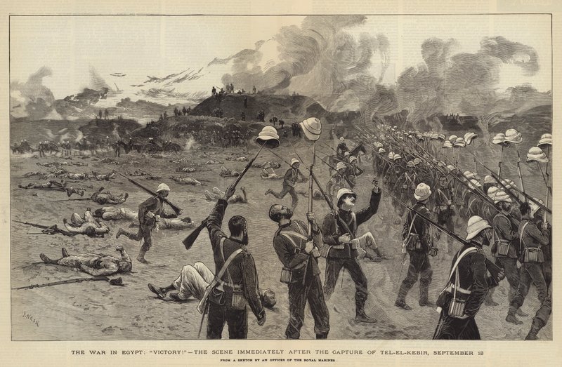 The War in Egypt, Victory!, the Scene Immediately After the Capture of Tel-el-Kebir, 13 September by Joseph Nash