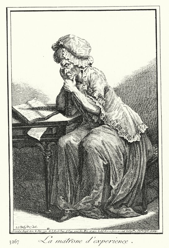 The Experienced Matron by Joseph Franz von (after) Goez